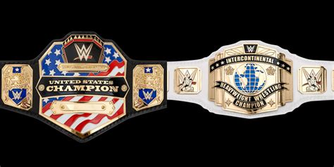 Report: New Intercontinental Or United States Championship Belt Design ...