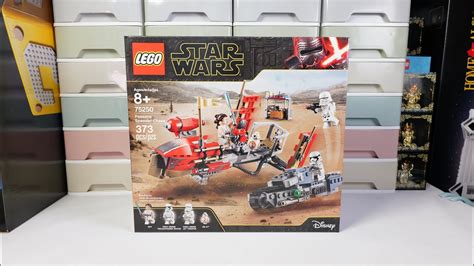 乐高星球大战75250帕萨纳飞艇追击载具造型独特 LEGO Star Wars 75250 Pasaana Speeder Chase