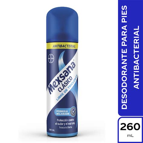 Desodorante Para Pies Mexsana Cl Sico Protecci N Y Frescura Frasco X Ml