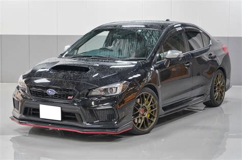 WRX STi VABにWORK EMOTION M8R A PIT AUTOBACS