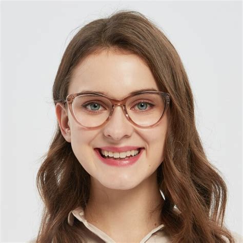 Maggie Cat Eye Champagne Eyeglasses