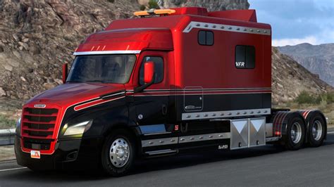 Freightliner Cascadia Legacy V285 Autorstwa Mark Brower Ats Ets2