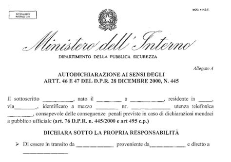 Coronavirus Dove Si Scarica L Autocertificazione E Come Si Compila