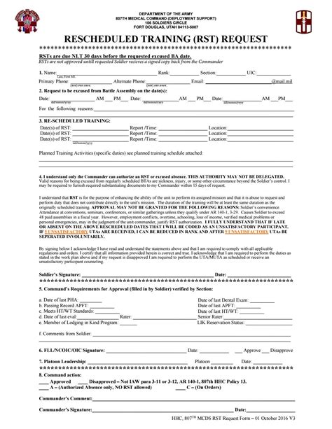 Fillable Rst Request Form Printable Forms Free Online