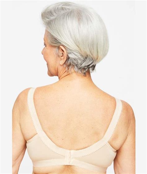 Playtex Cross Your Heart Wirefree Lace Bra P10152 In Beige Curvy Bras