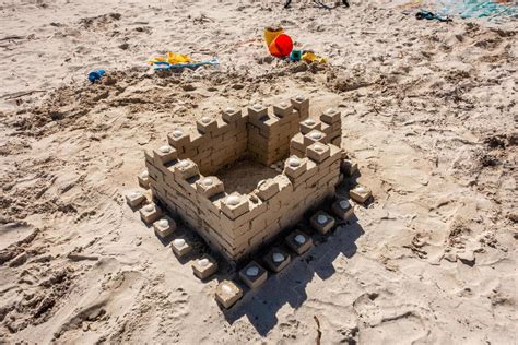 Children's Sand Castle 8176285 Stock Photo at Vecteezy