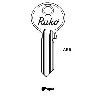 Genuine ASSA RUKO AKR 5 Pin Cylinder Key Blank Keyprint Security Ltd