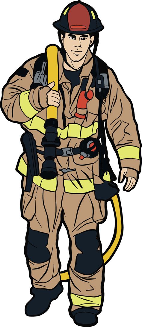 Firefighter fireman emergency rescue team 16133204 Vector Art at Vecteezy