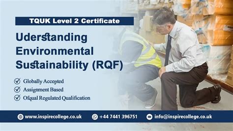 TQUK Level 2 Certificate In Understanding Environmental Sustainability