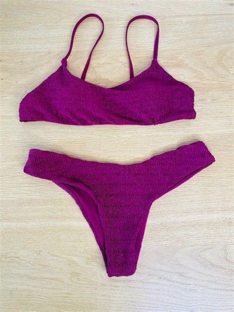 Bikini In Der Farbe Bordeaux Rot Kaufen Auf Ricardo