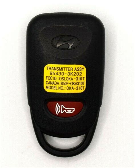 Oem Hyundai Elantra Keyless Entry Remote Key Fob Osloka T Ebay