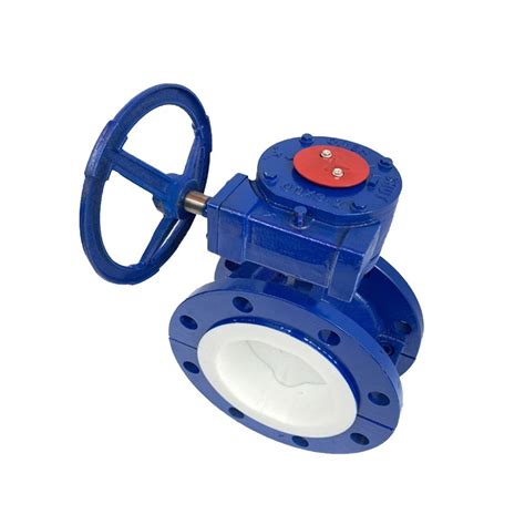 Ptfe Coating Handle Operated Dn Pn Cast Ductile Iron Ggg Flanged