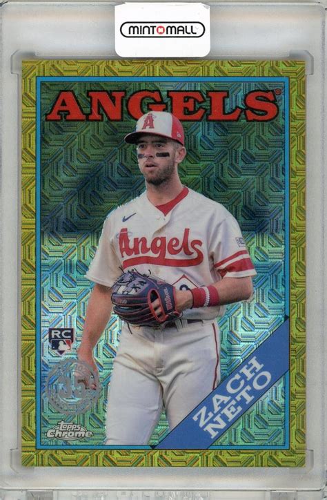 ミントモール Mint 三宮店 2023 Topps Chrome Zach Neto Gold Silver Pack Mojo