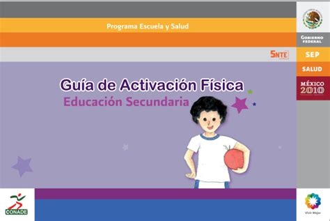 Guía de activación fisica para secundaria Para descargar en pdf