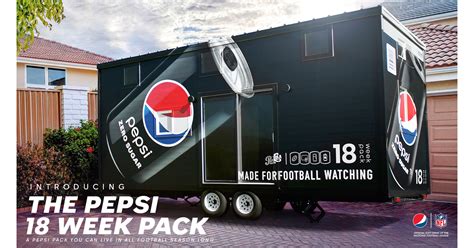 PEPSI® ANNOUNCES LARGER THAN LIFE INNOVATION JUST IN TIME FOR NFL ...