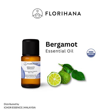 Florihana Bergamot Organic Essential Oil Ichor Essence