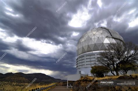 Hobby Eberly Telescope Observatory Digital Enhancement Trees Stock