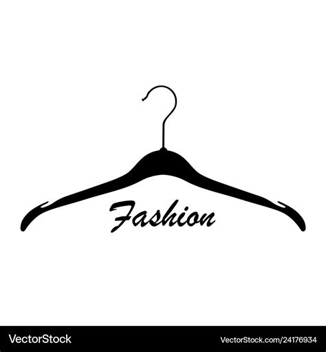 Creative fashion logo design sign with lettering Vector Image