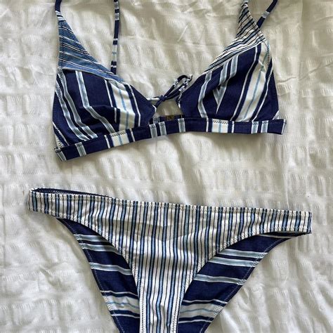 TIGERLILY BIKINI SET Bottoms Are Reversible Depop
