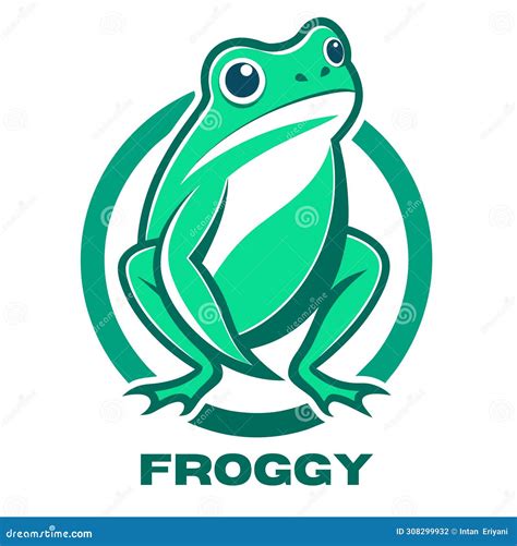 Frog Head Mascot Logo For E Sport Frog T Shirt Design Stock Vector