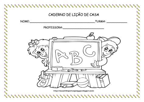 Foto De Caderno Com Lição - RETOEDU
