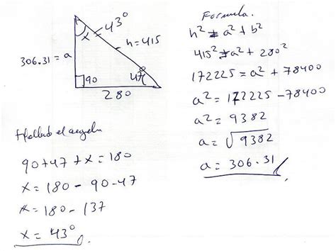 A La Hipotenusa De Un Triangulo Rectangulo Mide 29 Cm Y Uno De Sus Images