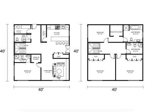 13 Amazing Two Story Barndominium Floor Plans