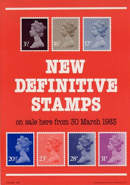 Definitive 1983 Collect Gb Stamps