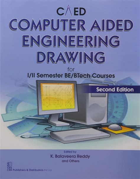 Buy Caed Computer Aided Engineering Drawing For Semester Be Btech