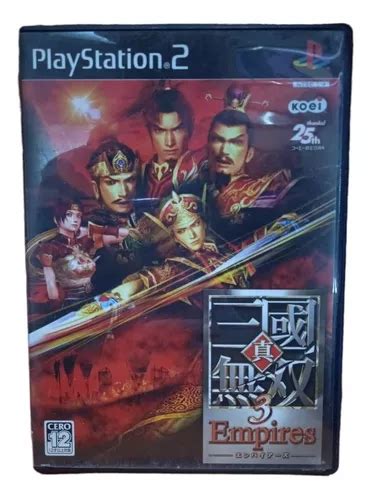 Shin Sangoku Musou 3 Empires Jogo Original Playstation 2 Jp