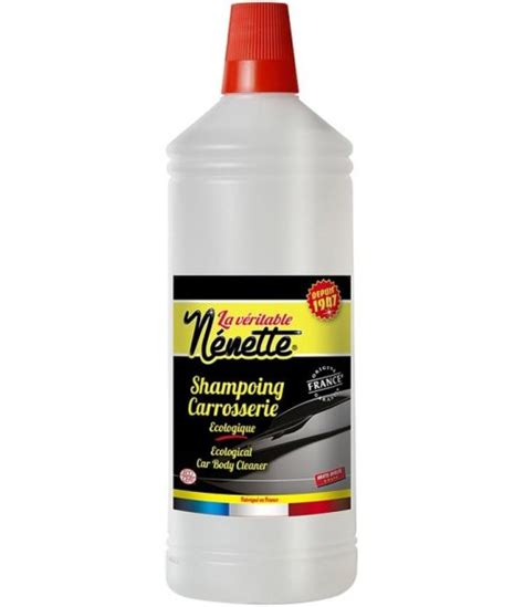 Shampoing Carrosserie et Nettoyant Jantes La Véritable Nenette