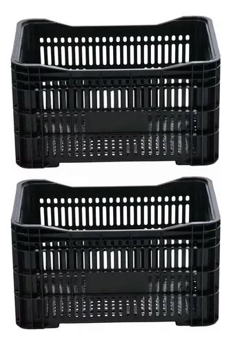 Caixas Plasticas Para Hortifruti - Kit 2 Caixas Plásticas Para Hortifruti 31x34x55cm Caixaplast | Frete grátis