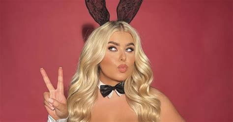 Size Model Turns Body Positive Playboy Bunny In Sexy Ann Summers Lingerie Daily Star