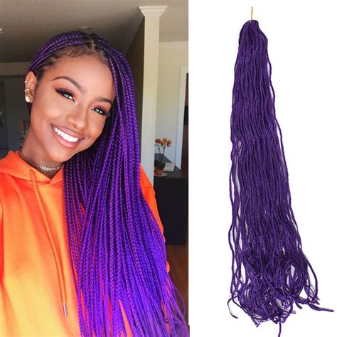 Buy Eunice Hair Packs Pre Looped Thin Box Braid Crochet Twisted Hair