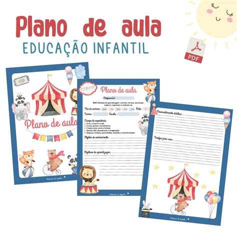 Plano De Aula Circo Ed Infantil - Plano de Aula Educação Infantil - Circo (PDF) | Primavera da Lagarta