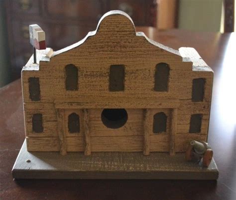 Remember the Alamo | Woodworking projects diy, Alamo, Bird house