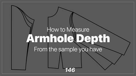 How To Measure Armhole Depth And Sleeve Cap Height Pattern Making