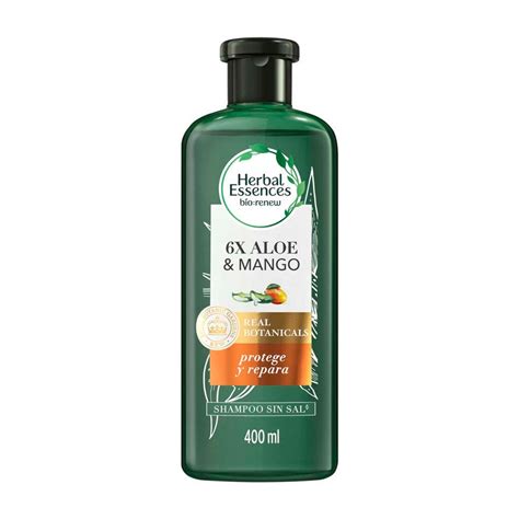 Shampoo Herbal Essences Biorenew Aloe Mango 400 Ml Soriana