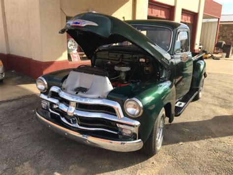 1954 Green 3100 Chevrolet Rwd Pickup 382 Miles 6 Cylinders Manual