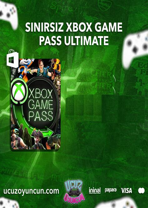 Sınırsız Xbox Game Pass Ultimate Pc