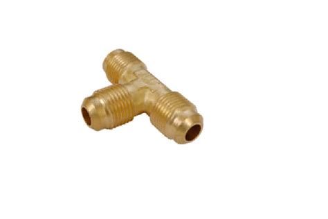 Brass Triple End Flare Fitting For Heavy Machinery And Industrial