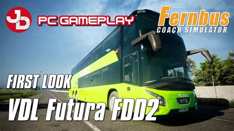 My New Fav Coach Vdl Futura Fdd Fernbus Simulator Pc Gameplay