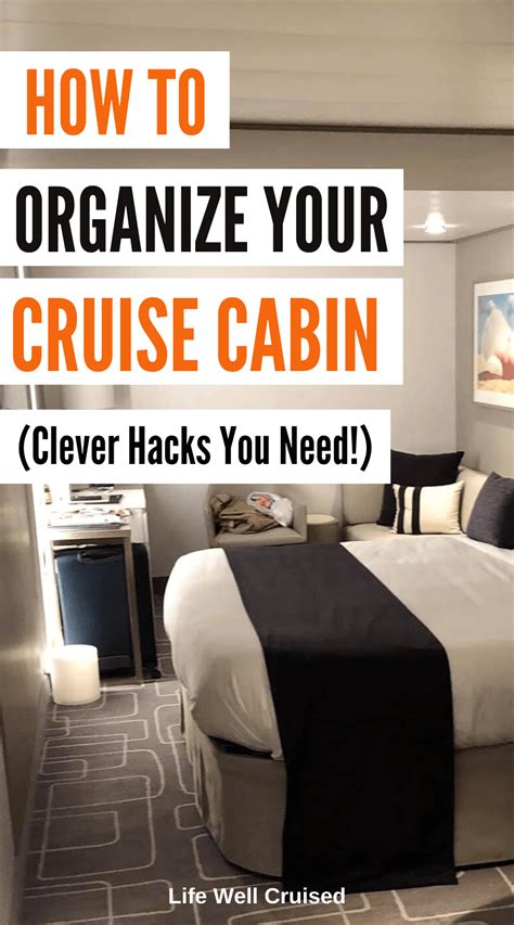 30 Cruise Cabin Hacks Every Cruiser Needs To Know Life Well Cruised