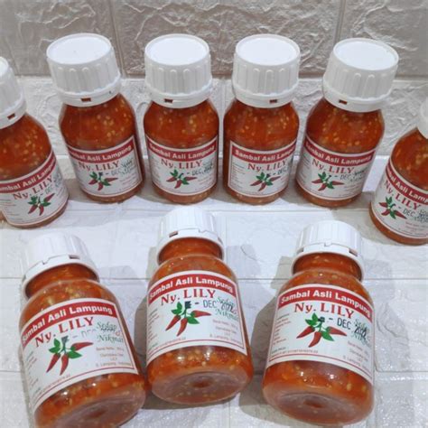 Jual Sambel Asli Lampung Ny Lily Sambal Lampung Ny Lily Yg Terkenal