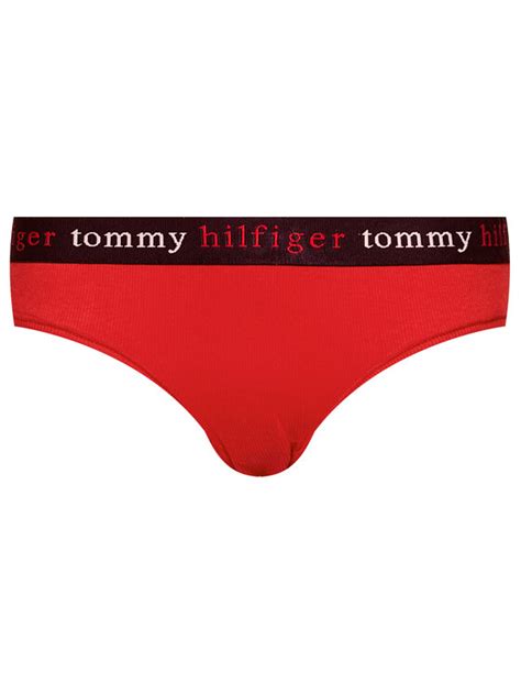 Tommy Hilfiger Figi Klasyczne Bikini Uw Uw Czerwony Modivo Pl