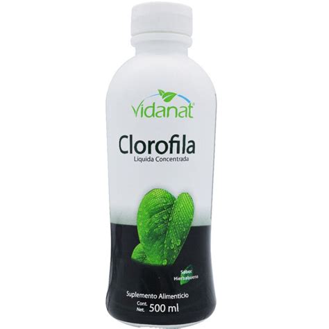 Clorofila líquida Vidanat 500 ml Jung Real Food