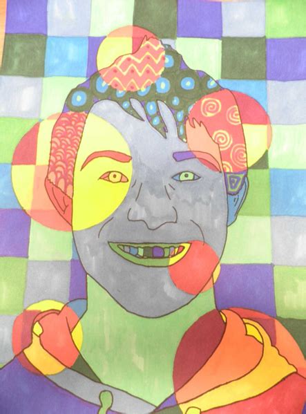 Bricks Wood School Art Activities Hot And Cold Portraits With Year 6 5th Grade