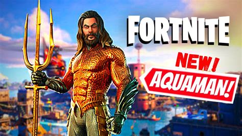 New Aquaman S Trident And Skin Fortnite Battle Royale Solos Youtube