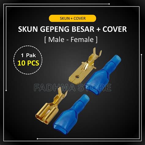 Jual Skun Gepeng Besar Male Female Cowok Cewek Cover Karet Kondom