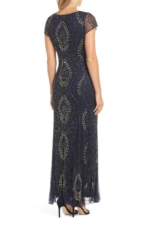 Pisarro Nights Embellished Mesh Gown Nordstrom Mesh Gown Gowns